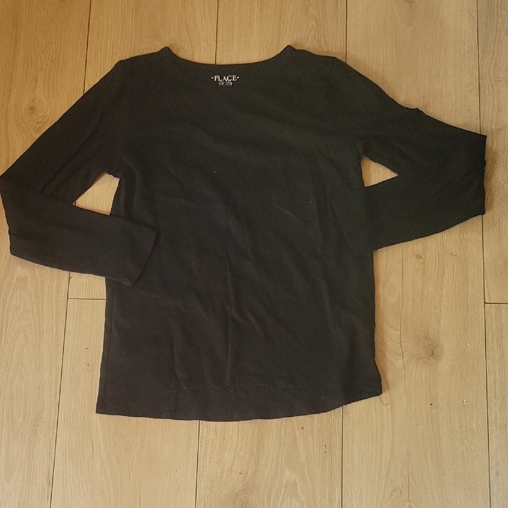 The Children's Place Black Long Sleeve Tee